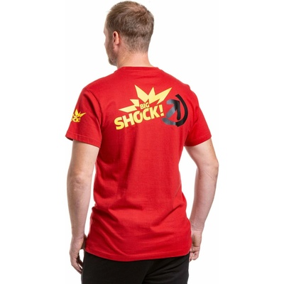 Meatfly мъжка тениска Big Shock Teamup Тъмно червено | Червена | Размер Meatfly | Cherven | МЪЖЕ | L