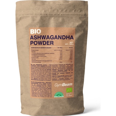 GymBeam BIO Ashwagandha prášok 100 g