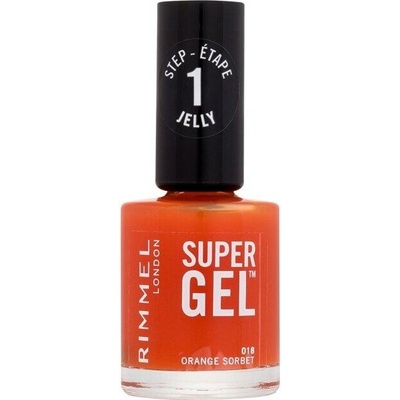 Rimmel London Super Gel STEP1 018 Orange Sorbet 12ml
