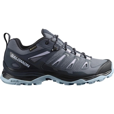 Salomon X Ultra Prime 2 GTX Womens Hiking Shoe - Grisaille/Blu
