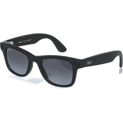GOOGLE Meta Ray-Ban Wayfarer, AI brýle, Matte Black, Polarized Gradient Graphite RW4006 601ST3 50