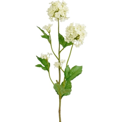Mica Decorations Umelá kvetina kalina, krémová, 71,5 cm