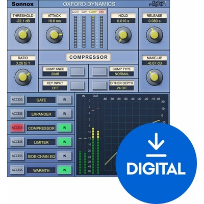 Sonnox Oxford Dynamics (HD-HDX) (Digitálny produkt)