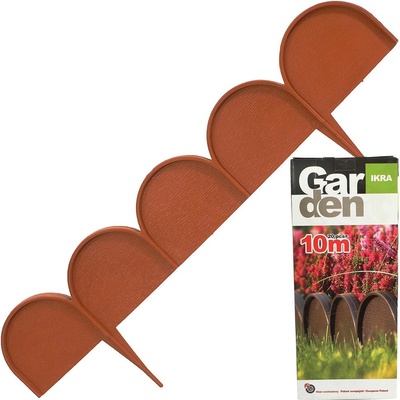 IKRA GARDEN LINE OBRUBA ZATĹKACIA TERAKOTA 10mxh9CM
