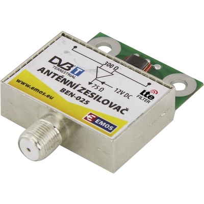 EMOS Anténní předzesilovač 25dB VHF/UHF 2507100600