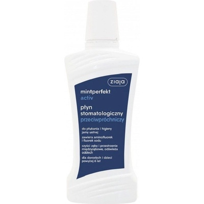 Ziaja Mintperfekt Activ proti zubnému kazu 500 ml