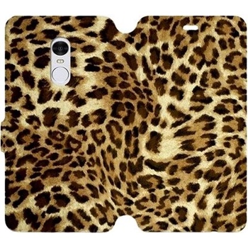 Pouzdro Mobiwear parádní flip Xiaomi Redmi Note 4 Global - VA33P Leopardí vzor