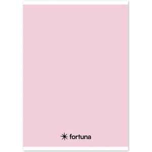 Fortuna Тетрадка с линийка FORTUNA Monocolor A/5 32 страници 21-32 клас 4-8 пастелно розово 01.02090 (01.02090)