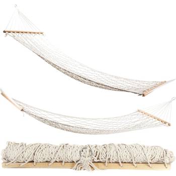 Европейски съюз Градински хамак, мрежест с рамка - 200х100 см, до 150 кг. 01285 (01285-10)