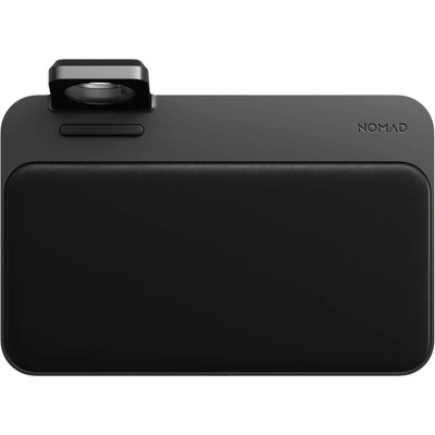 Nomad Base Station v2 Hub with Apple Watch Charger Mount - двойна поставка (пад) с до 10W безжично захранване за зареждане на мобилни устройства и зареждане на Apple Watch и