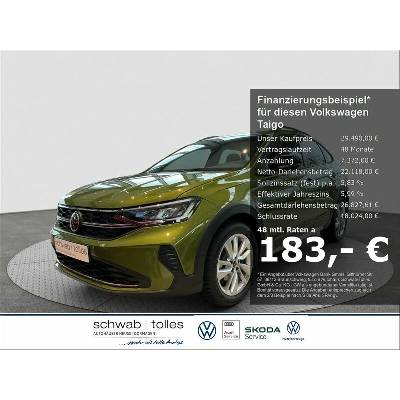Volkswagen Taigo 1.5 TSI Energy DSG 110 kW