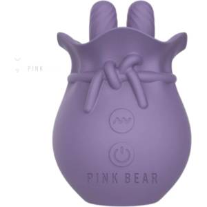 Pink Bear WhisperBuds Purple