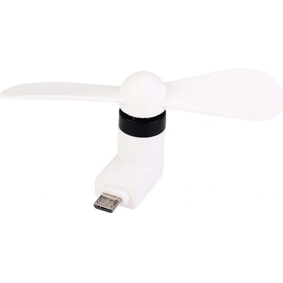 Micro USB větráček bílý – Zbozi.Blesk.cz