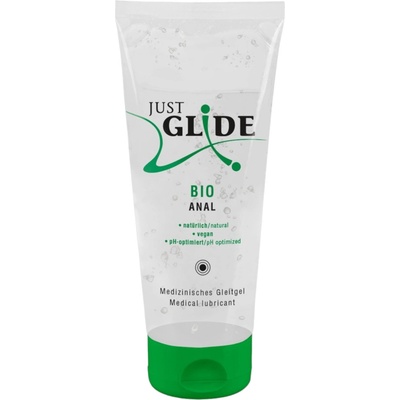 Just Glide Bio ANAL - Веган анален лубрикант на водна основа (200ml)