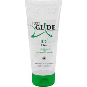 Just Glide - анален лубрикант на водна основа - веган - 200 мл - lovesexshop