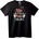 NOONEBRAND Тениска Животът се случва, кафето помага - XL, Black