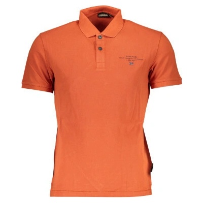 Napapijri Pánská polokošile Orange