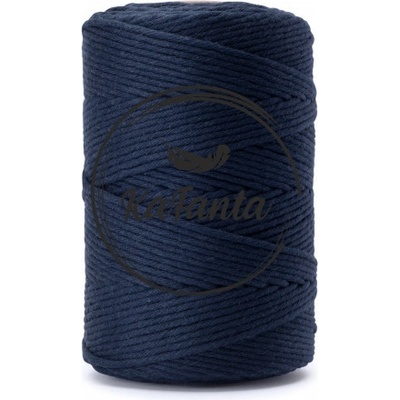 Macrame příze KaFanta PREMIUM 3mm/100m - navy blue