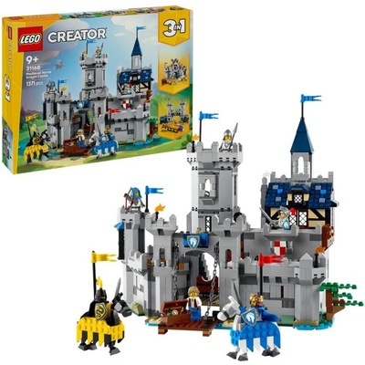 LEGO® Creator 31168 Středověký hrad a rytíři na koních – Zboží Živě