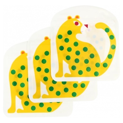 Rex London Комплект пликове за закуска - Леопардови (29152)