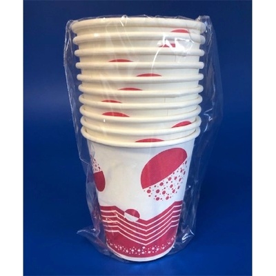 Отпечатани 14578 2dl 10pcs/pack хартиена чаша (14578)