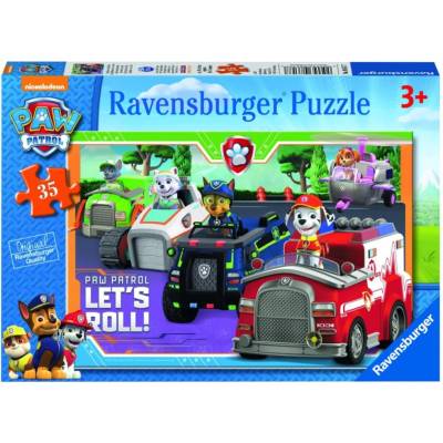 Ravensburger Tlapková patrola 35 dielov