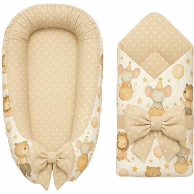 BabyTýpka Výbavička pro miminko luxury mini Circus Stars