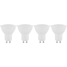 Müller-Licht 400260 LED G A G GU10 klasická žiarovka 4.5 W = 50 W teplá biela x d 50 mm x 55 mm 4 ks 400260