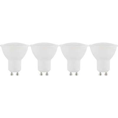 Müller-Licht 400260 LED G A G GU10 klasická žiarovka 4.5 W = 50 W teplá biela x d 50 mm x 55 mm 4 ks 400260
