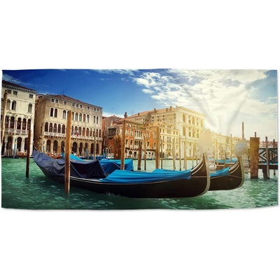 Sablio Ručník s potiskem Gondola 50 x 100 cm
