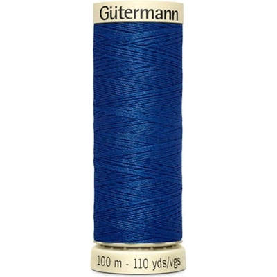 Nit PES Gütermann 100 (100m) - univerzální barva 214 - modrá