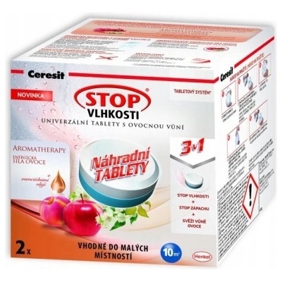 Ceresit Stop Vlhkosti Tablety Pwer TAB 2 x 300g ovocie