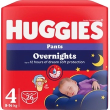 Huggies Overnights Pants 4 26 ks