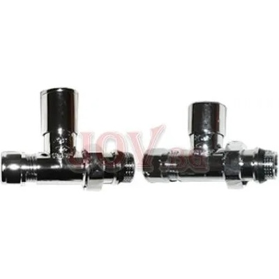THS Thermostyle Радиаторен сет lux duo chrome ths 1/2"х16мм прав