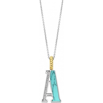 Ti Sento Сребърно колие с буква A Ti Sento 6840TQ_A (6840TQ_A)