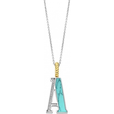 Ti Sento Сребърно колие с буква A Ti Sento 6840TQ_A (6840TQ_A)