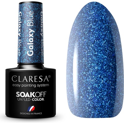Claresa Hybridný lak Galaxy Blue 5 g
