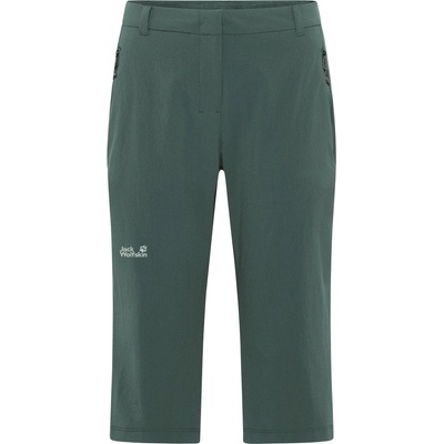 Jack Wolfskin Дамски 3/4 панталони Jack Wolfskin Women's Hikeout 3/4 Pants Shorts - Sago Palm - размер 44 (EU) (112-4079-0316)