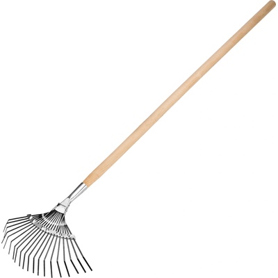 PALISAD ГРЕБЛО ЗА ЛИСТА palisad luxe ТИП ВЕТРИЛО 20 ПЛОСКИ ЗЪБА С ДРЪЖКА (617797)