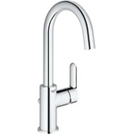 GROHE BauEdge - Смесител за мивка с изпразнител, хром 23760000 (23760000)