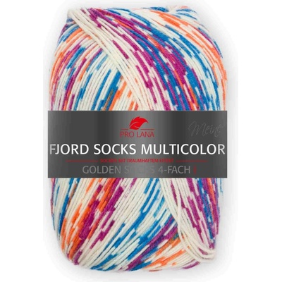 Pro Lana Fjord Multicolor Polární karneval 100 g | 75 % vlna | 420 m