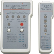 Intellinet Cable Tester, Multifunction RJ45/RJ11