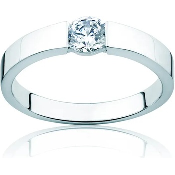 Image 1 of SAVICKI Годежен пръстен Minimalism: бяло злато, диамант