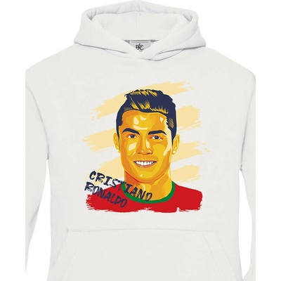 Dětská mikina Cristiano Ronaldo Bílá