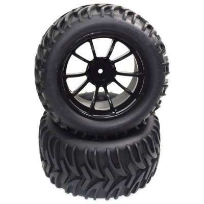 Absima Pneumatiky Absima Monster 1:10 včetně disků 2 ks