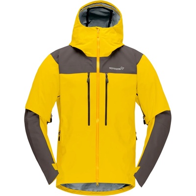 Norrøna Мъжко водоустойчиво яке Norrøna Trollveggen GORE-TEX Pro Light Jacket Waterproof jacket - Antique Moss (002-3694-0112)