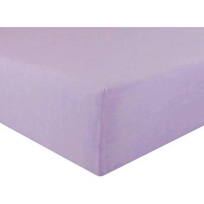 TiaHome Prostěradlo jersey světle fialové 180x200