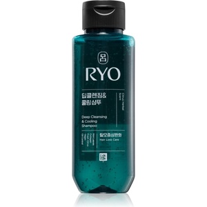Ryo Deep Cleansing & Cooling Shampoo дълбоко почистващ шампоан с охлаждащ ефект 180ml
