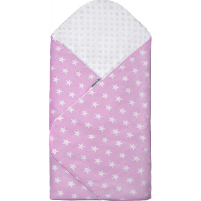 T Tomi zavinovačka Minky pink stars
