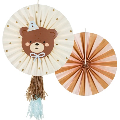 PartyDeco Rozeta dekorační Medvídek 2 ks – Hledejceny.cz